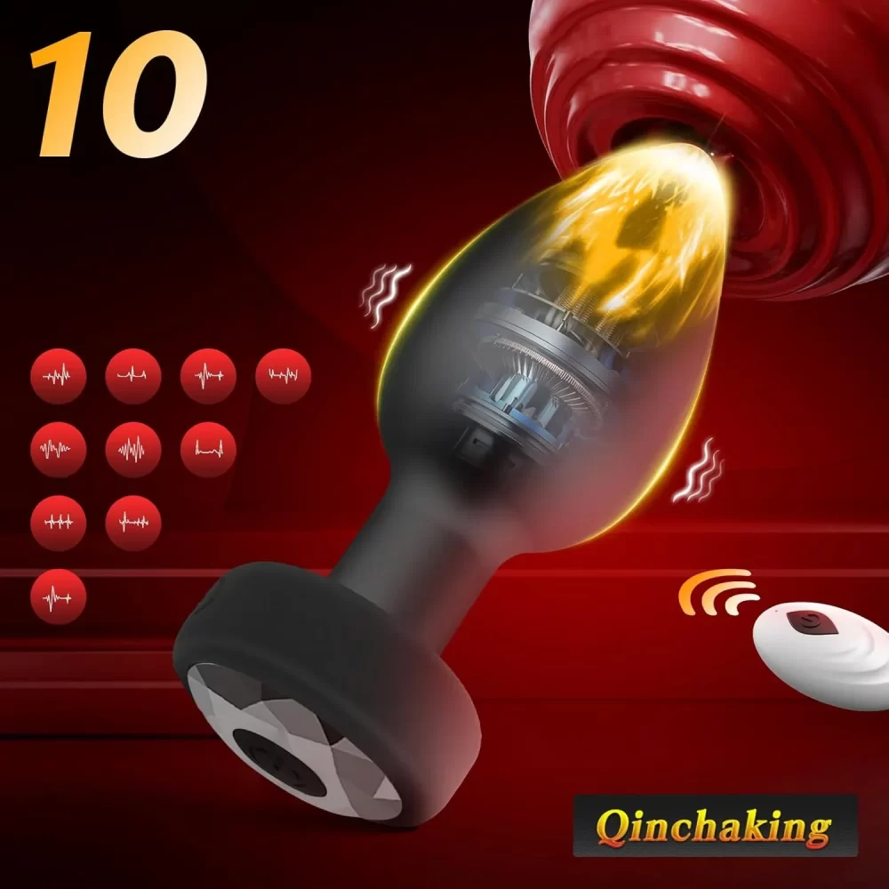 Bluetooth Anal Vibrator Butt Plug Prostate Massager Female Masturbator Dildo Adult Sex Toys For Women Men Gay APP Remote Control - Image 3