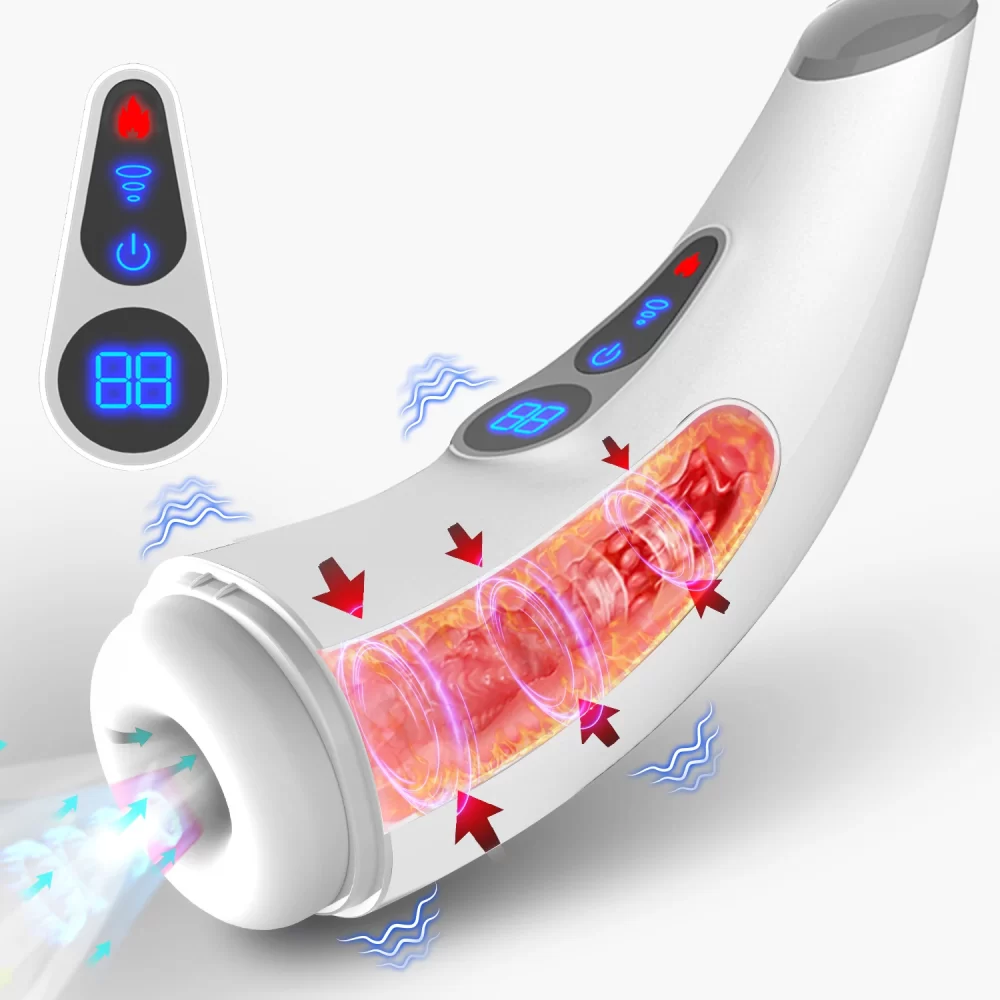 APP Male Masturbator Cup Sex Toy for Men Sucking Heating Vibrating Penis Pump Male Masturbators Masturbation Tools Adult Product - Image 10
