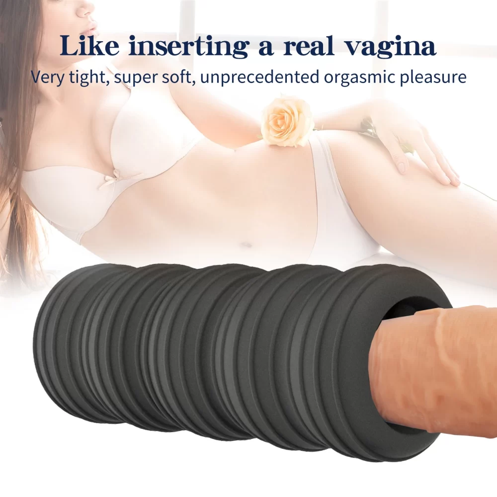 Male Masturbator Cup Soft Pussy Sex Toys for Men Vagina Vacuum Pocket Adult Endurance Exercise Sex Products Vacuum Pocket Cup - Image 4