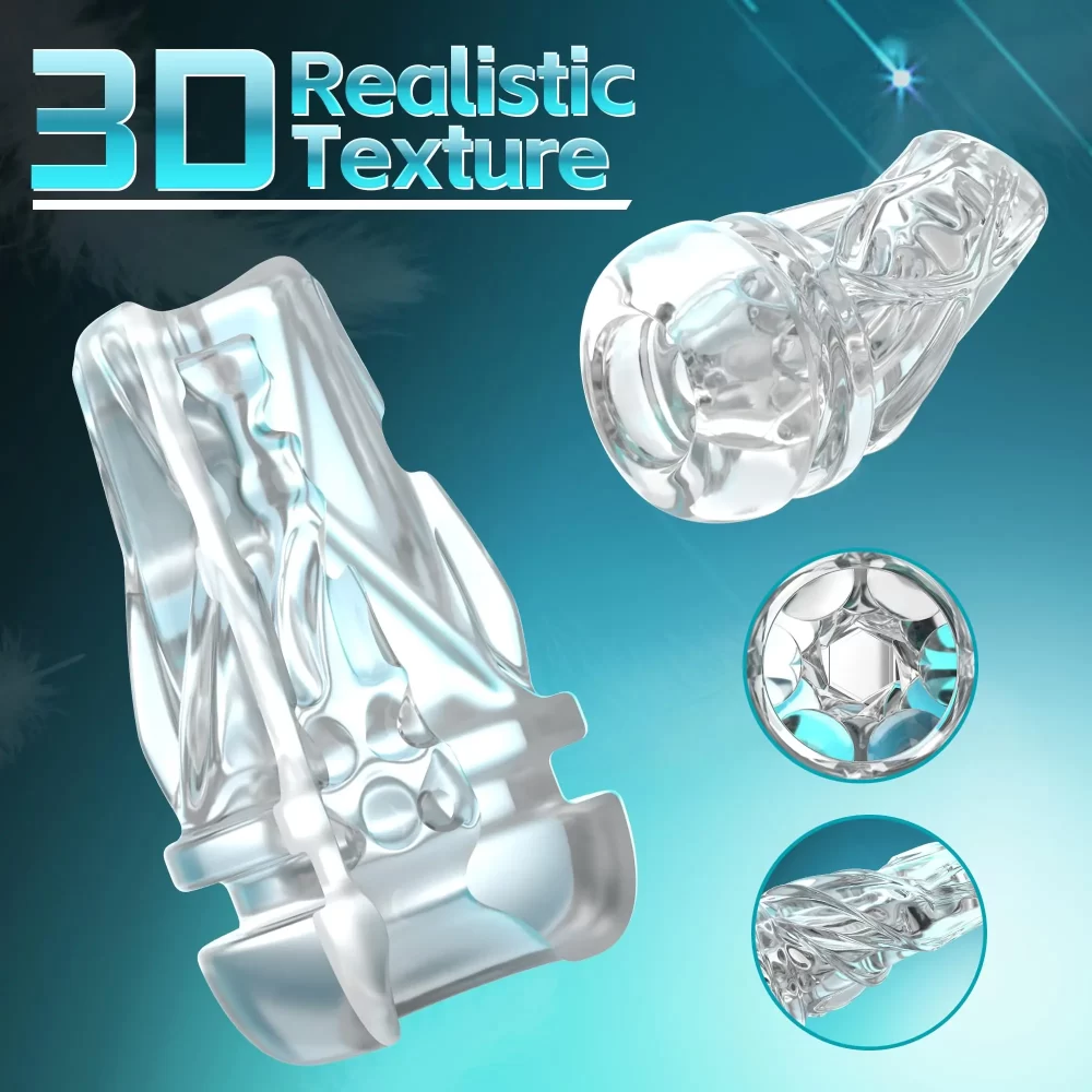 Automatic Male Sucking Masturbator Cup with TPE Channel Rubber Vagina Blowjob Textured Penis Pump Adult Sex Toys for Men 18 - Image 6