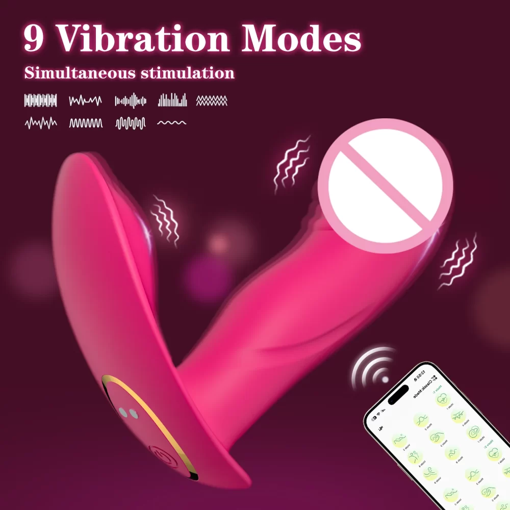 APP Control Wearable Dildo Vibrator for Women Clitoris Stimulator G-Spot Massager Female Anal Butt Plug Vibrating Adult Sex Toys - Image 4