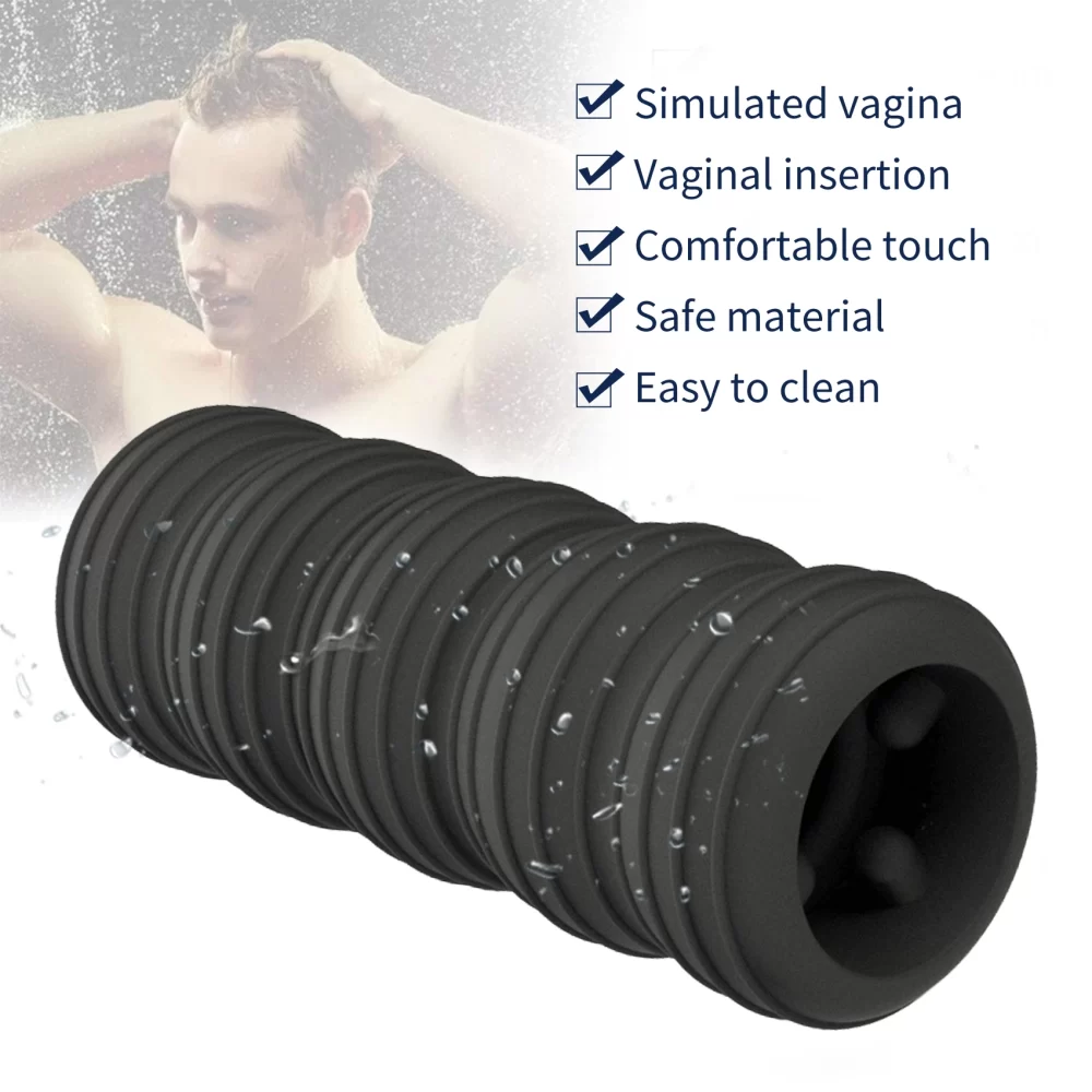 Male Masturbator Cup Soft Pussy Sex Toys for Men Vagina Vacuum Pocket Adult Endurance Exercise Sex Products Vacuum Pocket Cup - Image 3