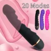 20 Mode G-Spot Vibrator, Battery-Powered Sex Toy for Women, Vaginal/Anal Stimulator, Adult Pleasure Toy(without batteries)