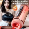 Male Masturbator Toys Automatic Masturbation Cup For Men Deep Throat Realistic Oral Vagina Blowjob Heating Vibrating Sex Machine