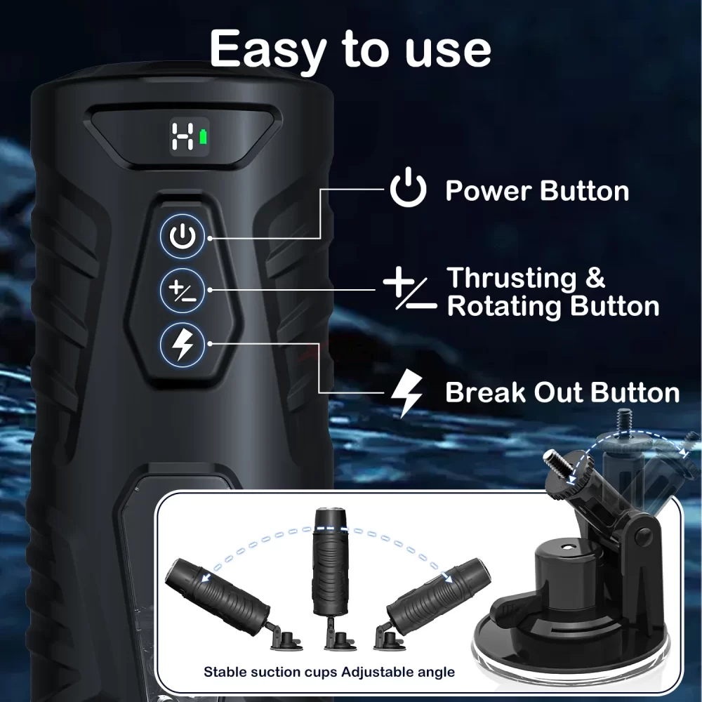 Automatic Male Masturbator Sex Toys for Men Adult Toy Male Sex Toys Hands Free Pocket Pussy Sex Machine Suction Electric Penis - Image 6