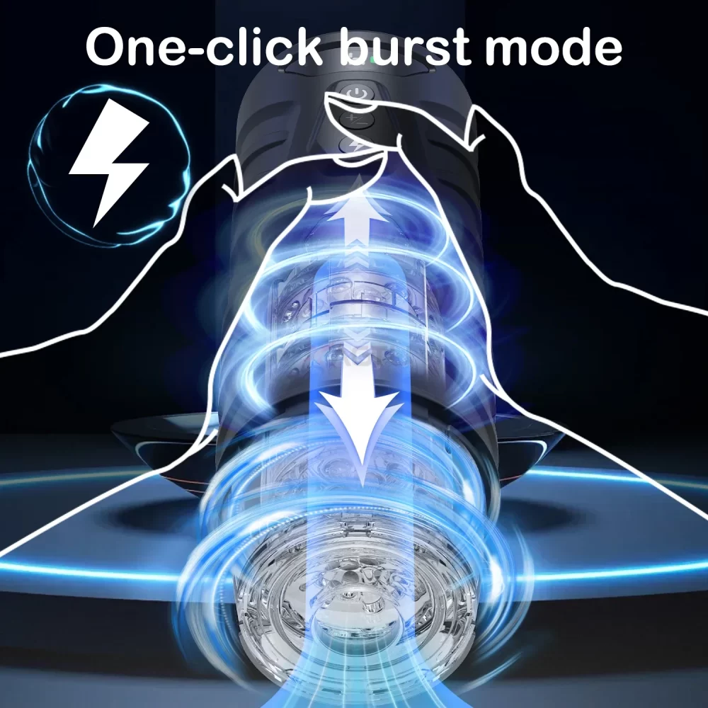 Automatic Male Masturbator Sex Toys for Men Adult Toy Male Sex Toys Hands Free Pocket Pussy Sex Machine Suction Electric Penis - Image 5