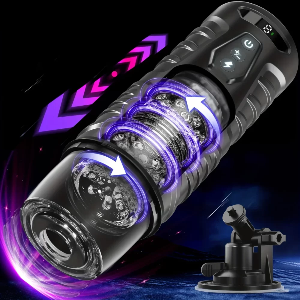 Automatic Male Masturbator Sex Toys for Men Adult Toy Male Sex Toys Hands Free Pocket Pussy Sex Machine Suction Electric Penis