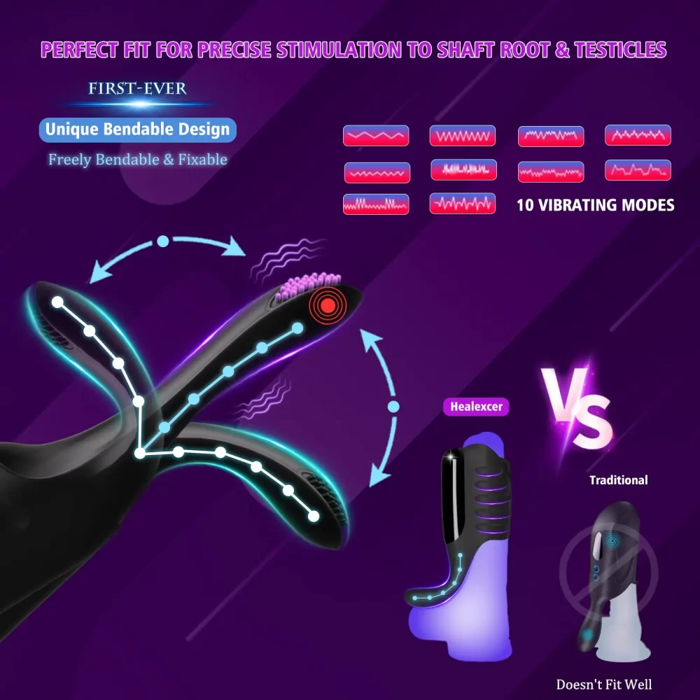 Adjustable Tapping Male Masturbator Man Automatic Penis Enlargement Erection Vibrator Trainer Stimulator Prostate Adult Sex Toys - Image 5