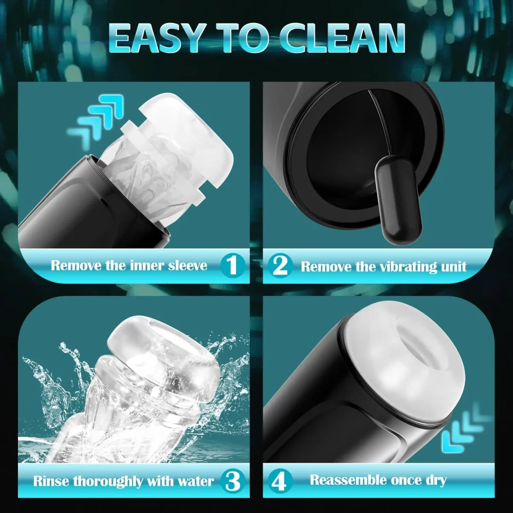 Automatic Male Sucking Masturbator Cup with TPE Channel Rubber Vagina Blowjob Textured Penis Pump Adult Sex Toys for Men 18 - Image 8