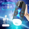 Automatic Sucking Masturbator for Men Penis Massager Real Vagina Pocket Pussy Penis Oral Male Masturbating Cup Adult Sex Toy